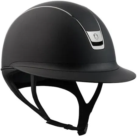 Samshield-Miss Shadow V2 Helmet, Color: Black/Chrome Blac, Size: S