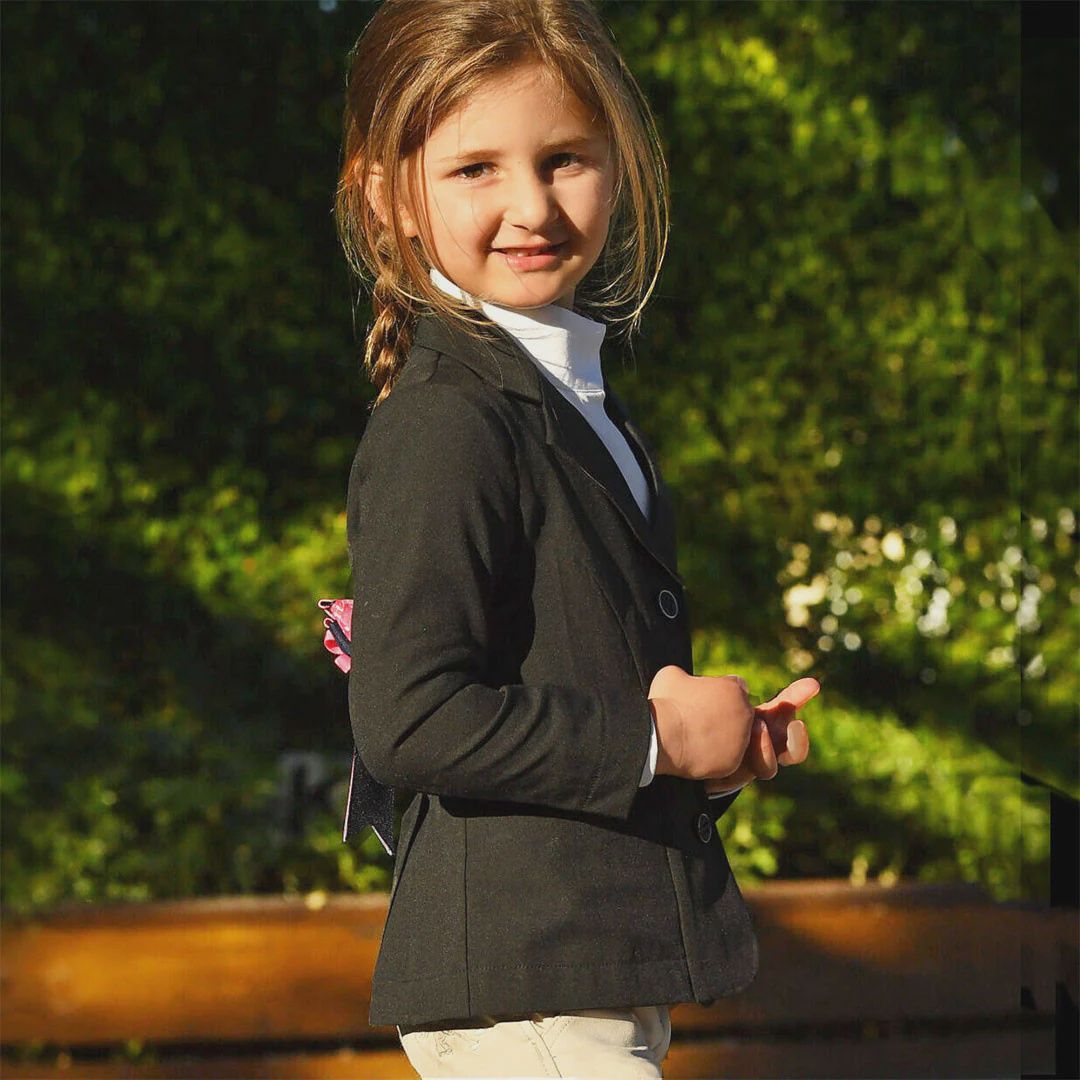 Featherweight Show Coat, Color: Black, Size: 12M
