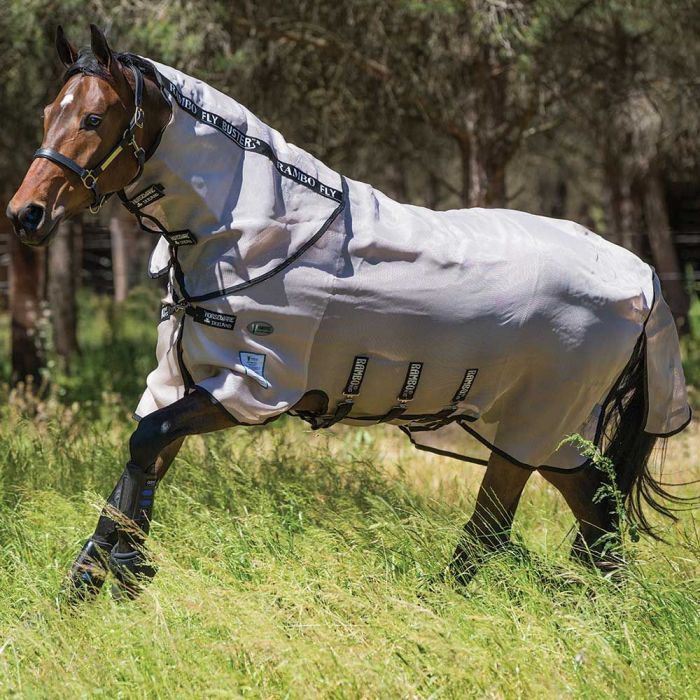 Rambo Fly Buster Flysheet with No Fly Zone by Horseware, Size: 72