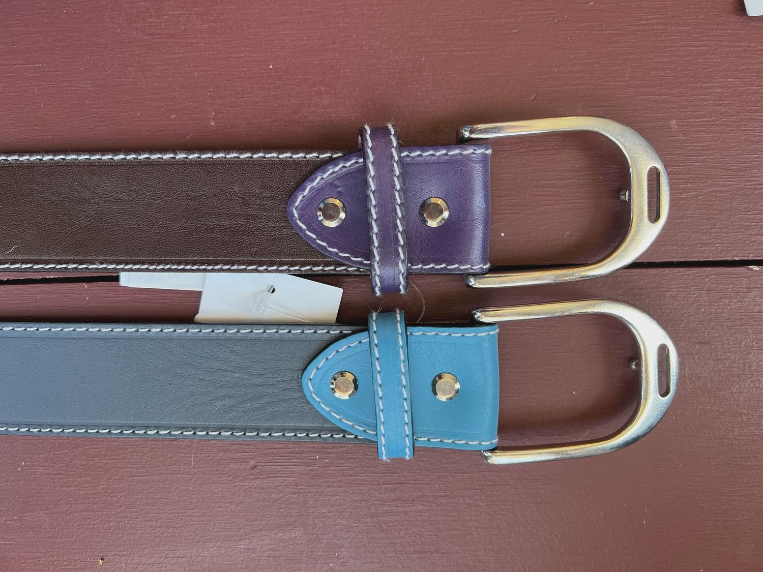 Estribo Silver Buckle Belt