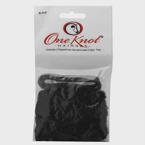 One Knot Hairnet, Color: Black