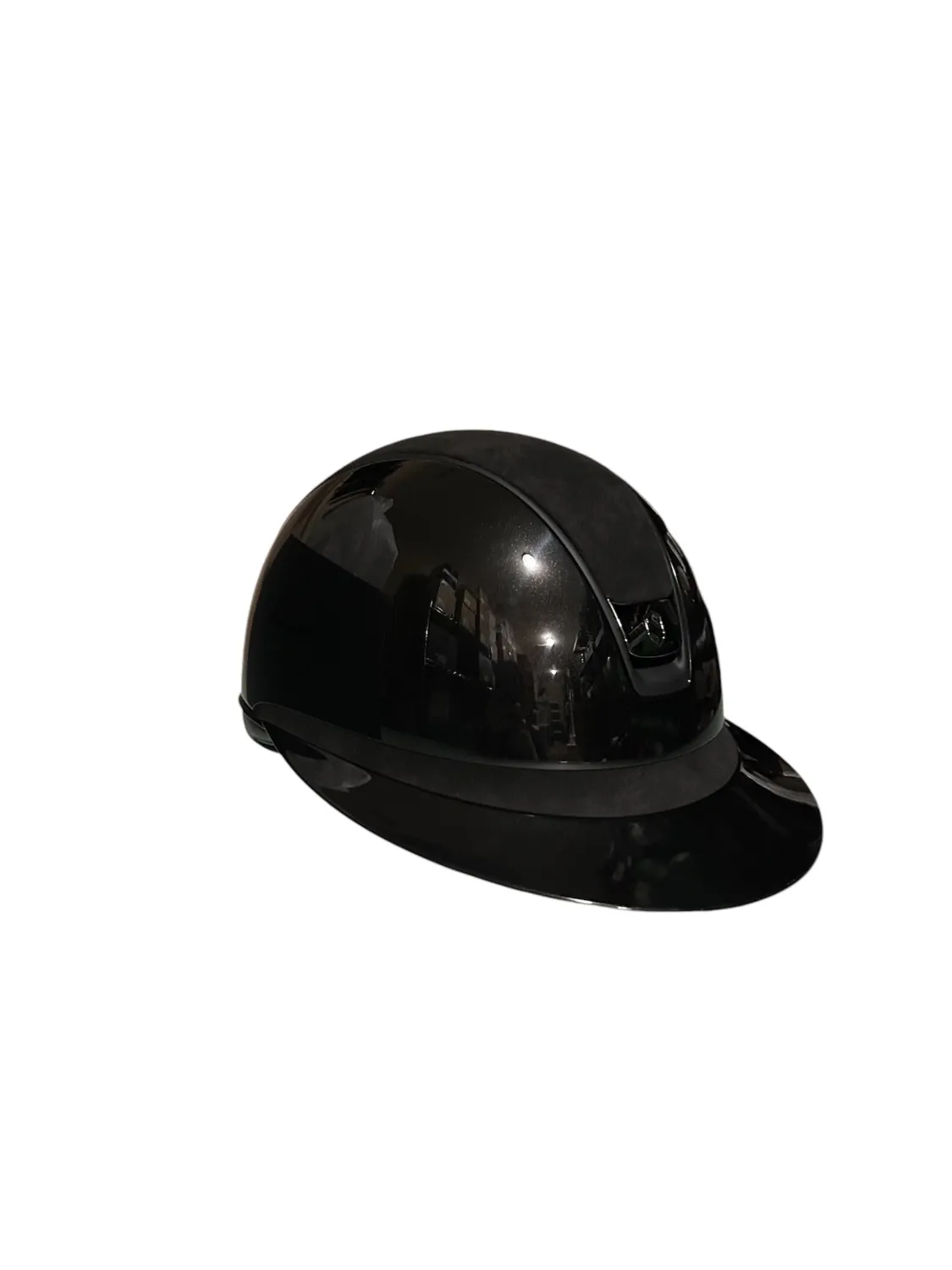 Miss Shadow Glossy V2 Helmet by Samshield, Black: Black/Anlcnt Black/Matt/Chrome, Size: m