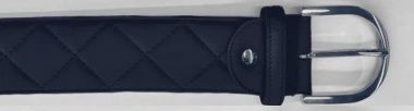 Quilted Leather Belt