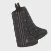 Quilted LIned Boot Bag, Color: Black Plaid