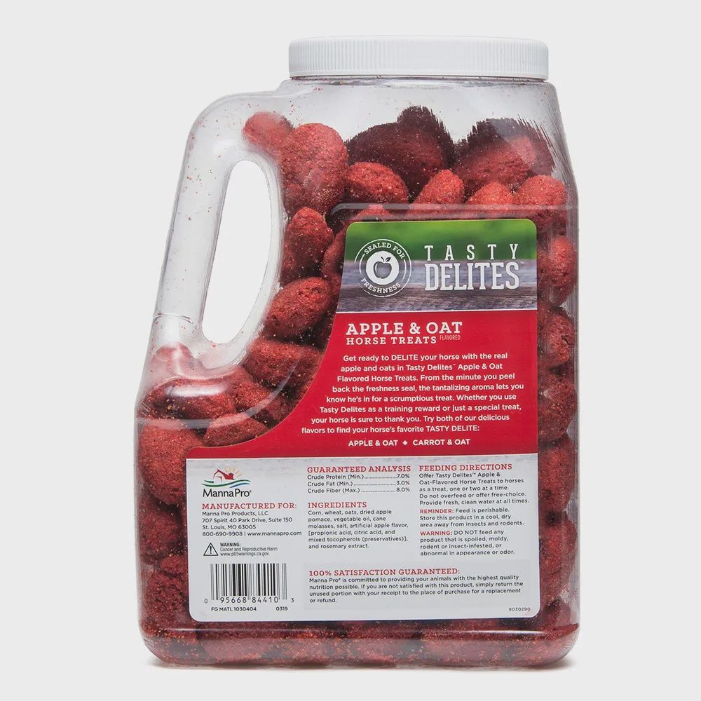 Tasty Delites Horse Treats, Flavor: Apple &amp; Oat