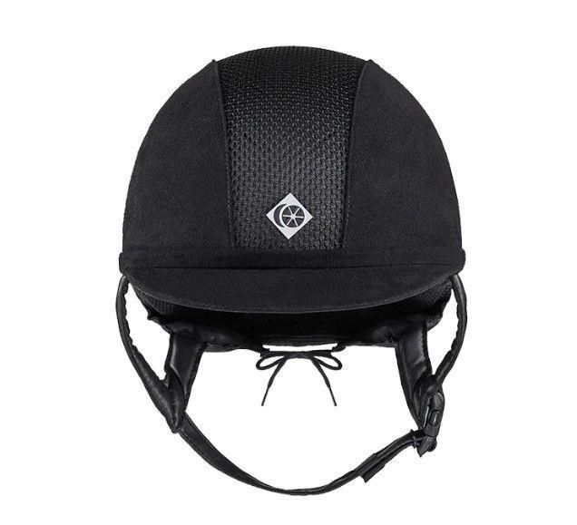 AYR8 Plus by Charles Owen, Color: Black, Size: 6 3/4