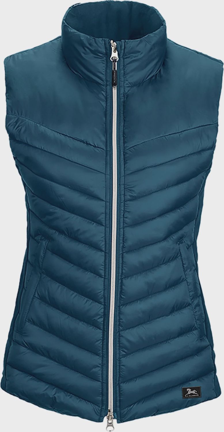 Chloe Wind Defense Vest, Color: Ocean Blue, Size: S