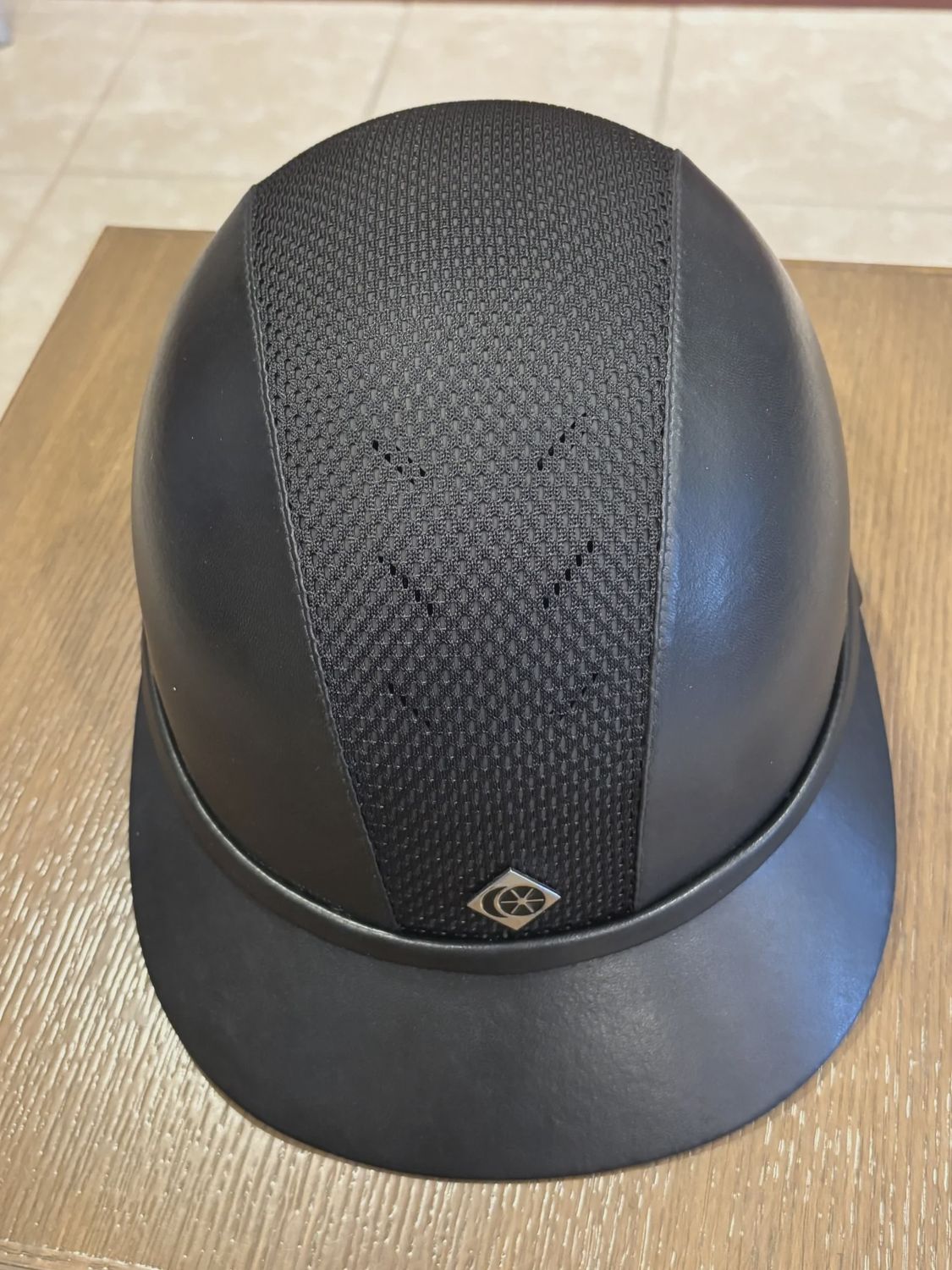 Charles Owen SP8Plus Leather Look Helmet
