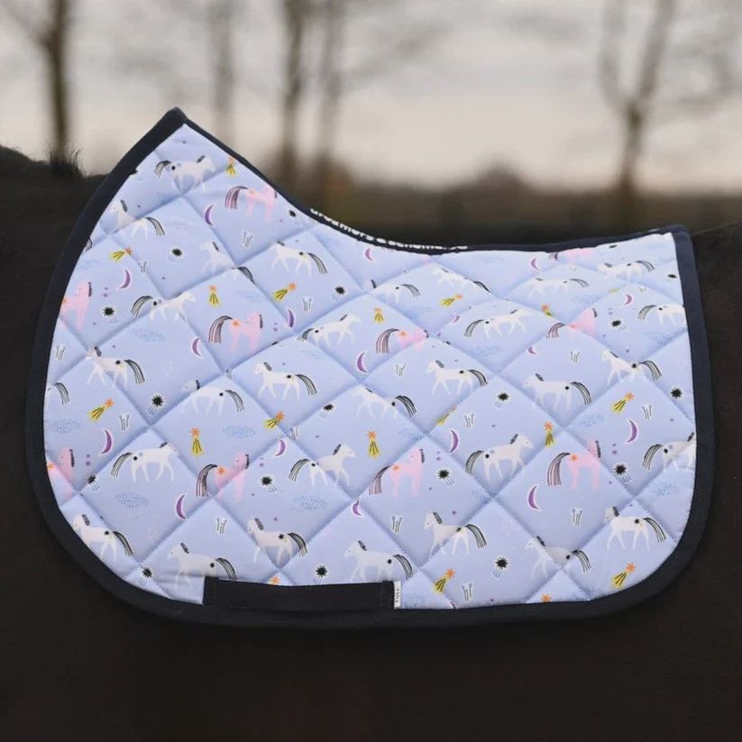 Dreamers and Schemers Saddle Pad, Color: Giddy Up, Size: Full