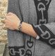 Bilbao Leather Braclet by Lilo, Color: black-1