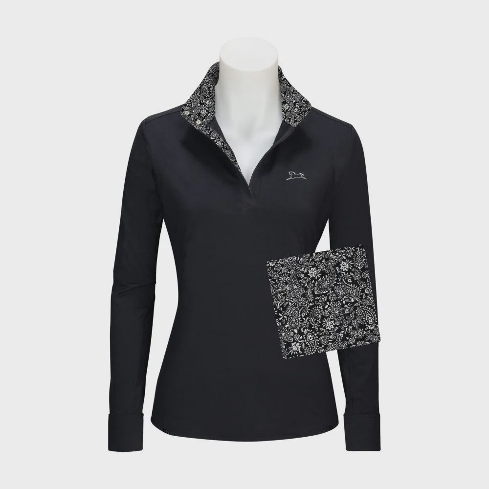 Black Maddie Show Shirt by RJ Classics