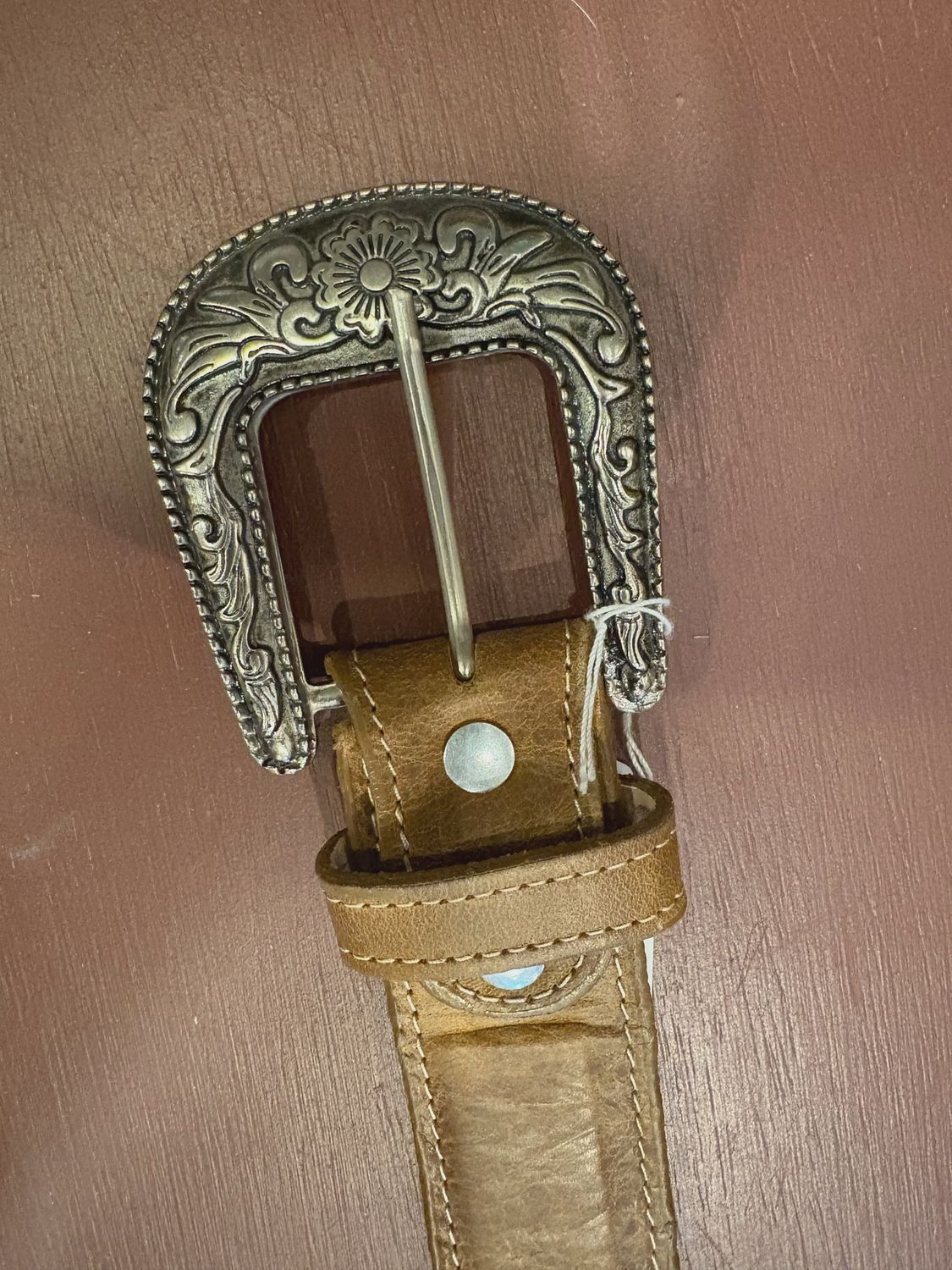 Bronzer Genuine Leather Cowgirl Belts