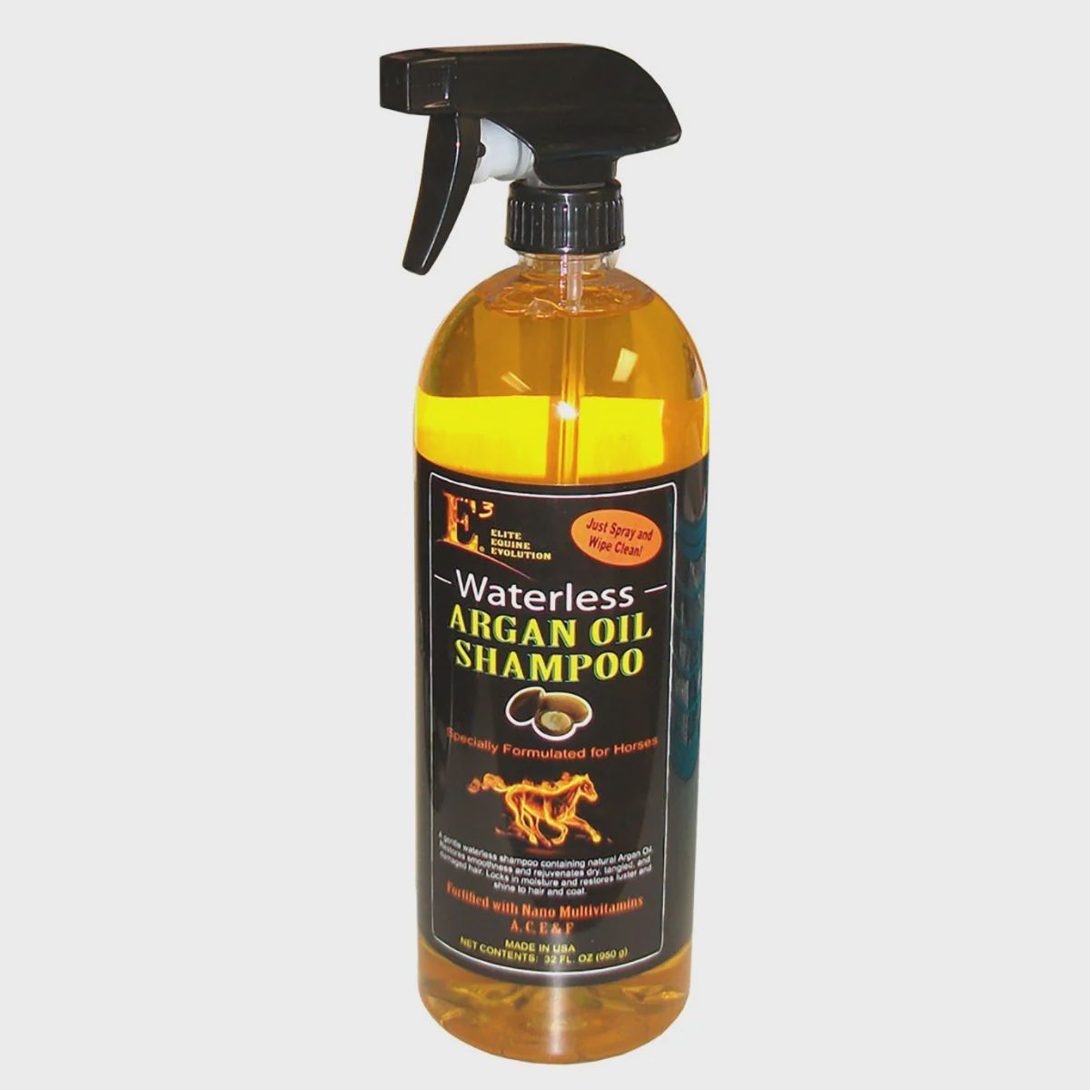 E3 Argan Oil Waterless Shampoo, Size: 32oz