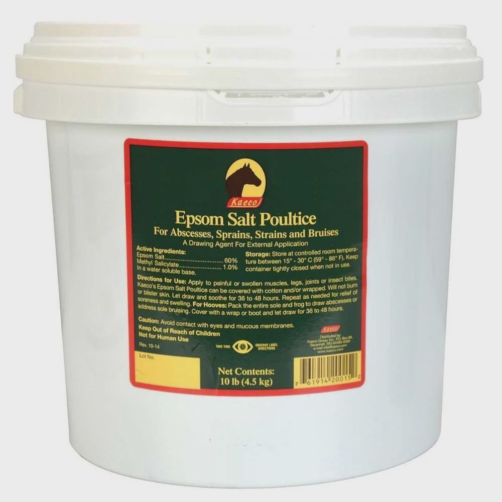 Epsom Salt Poultice Drawing Agent, Size: 10lb