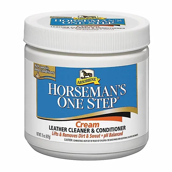 Horseman’s One Step® Cream Leather Cleaner &amp; Conditioner