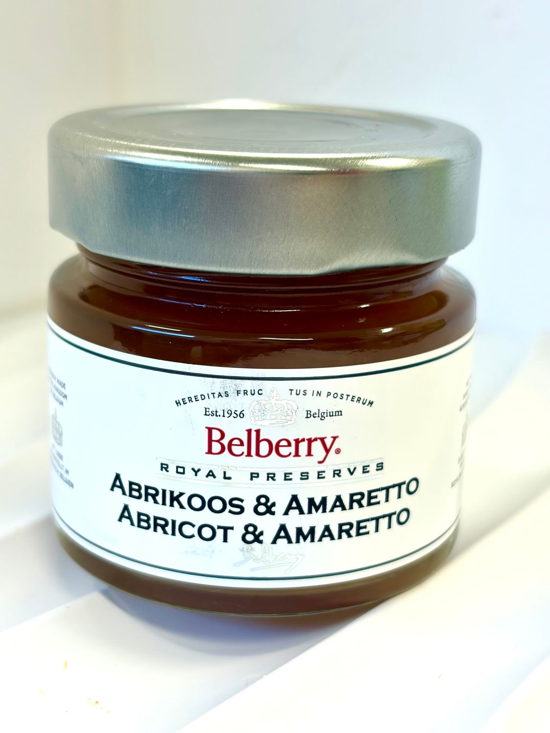 Belberry Abrikoos &amp; Amaretto – 130 g