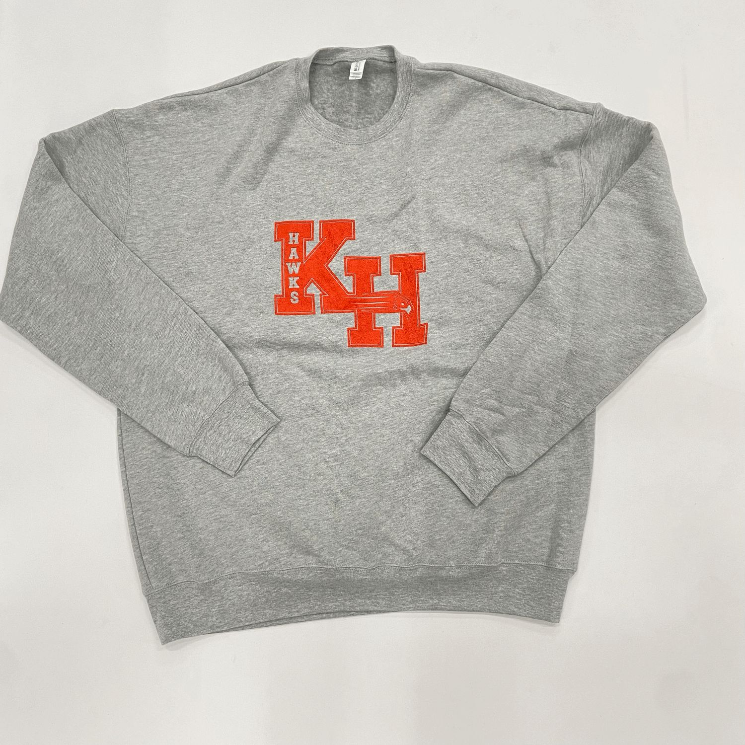 Adult Crewneck Sweatshirt Grey
