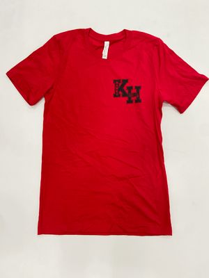 Adult Crewneck TShirt Red