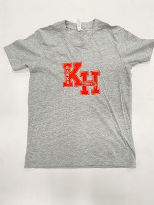 Youth Crewneck TShirt Grey