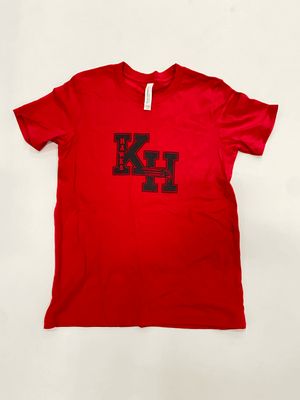 Youth Crewneck TShirt Red