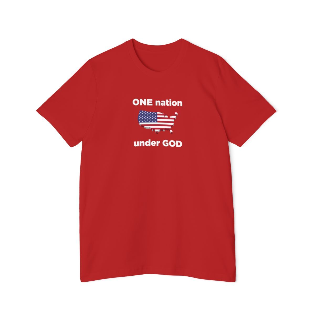 One Nation Commemorative Jersey Tee USA-Made