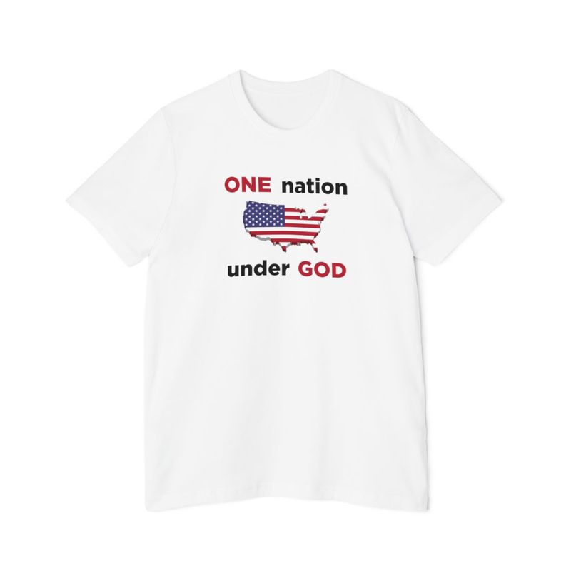 One Nation Commemorative Jersey Tee USA-Made