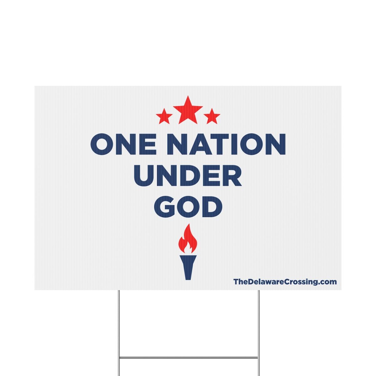 One Nation Under God Yard Sign