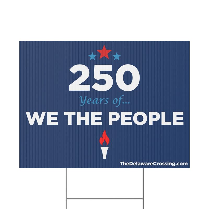 WE THE PEOPLE Yard Sign