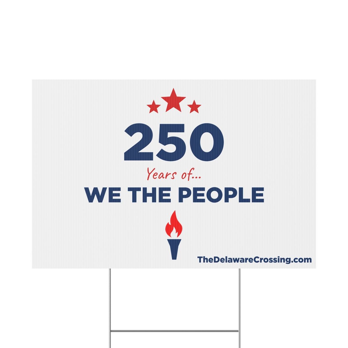 We the People Yard Sign