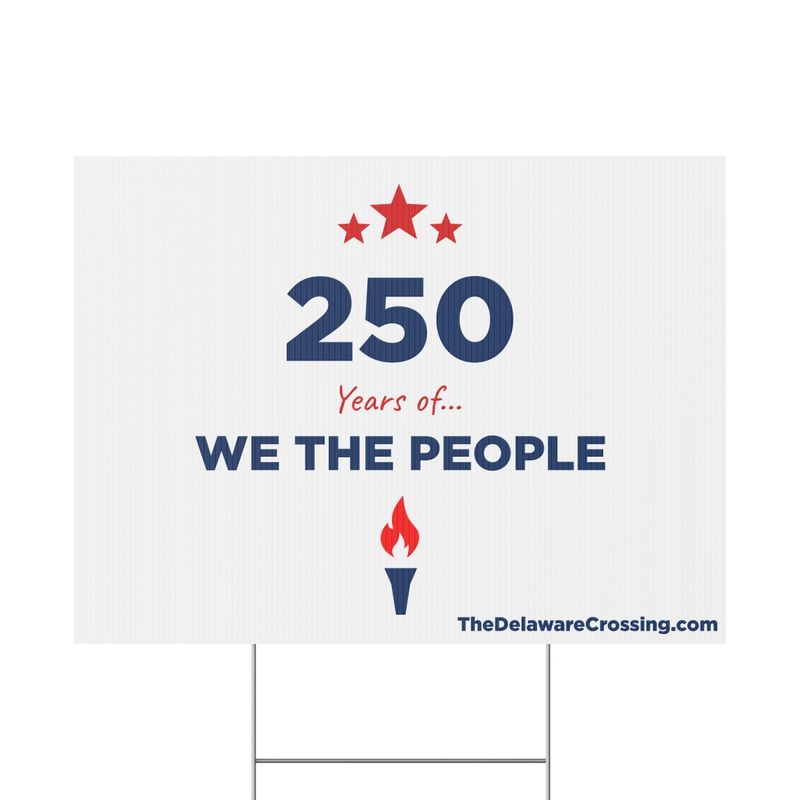 WE THE PEOPLE Yard Sign