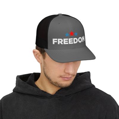 Freedom Snapback Trucker Cap
