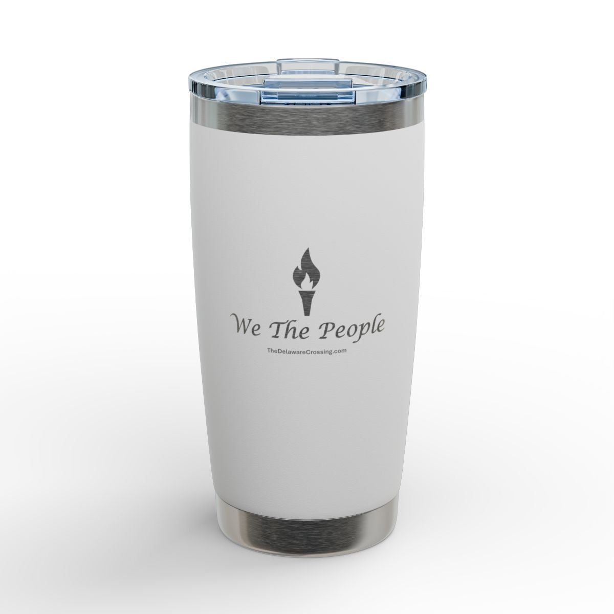 We The People • Riva 20oz Engraved Tumbler, Colors: White, Size: 20oz