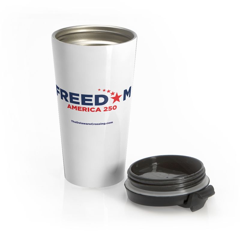 America 250 FREEDOM • 15oz Stainless Steel Travel Mug