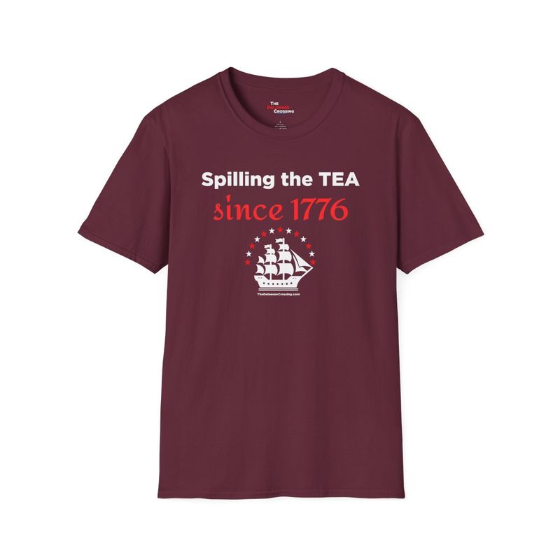Ameria 250 "Spilling the TEA" Commemorative Tee - Gildan Softstyle®