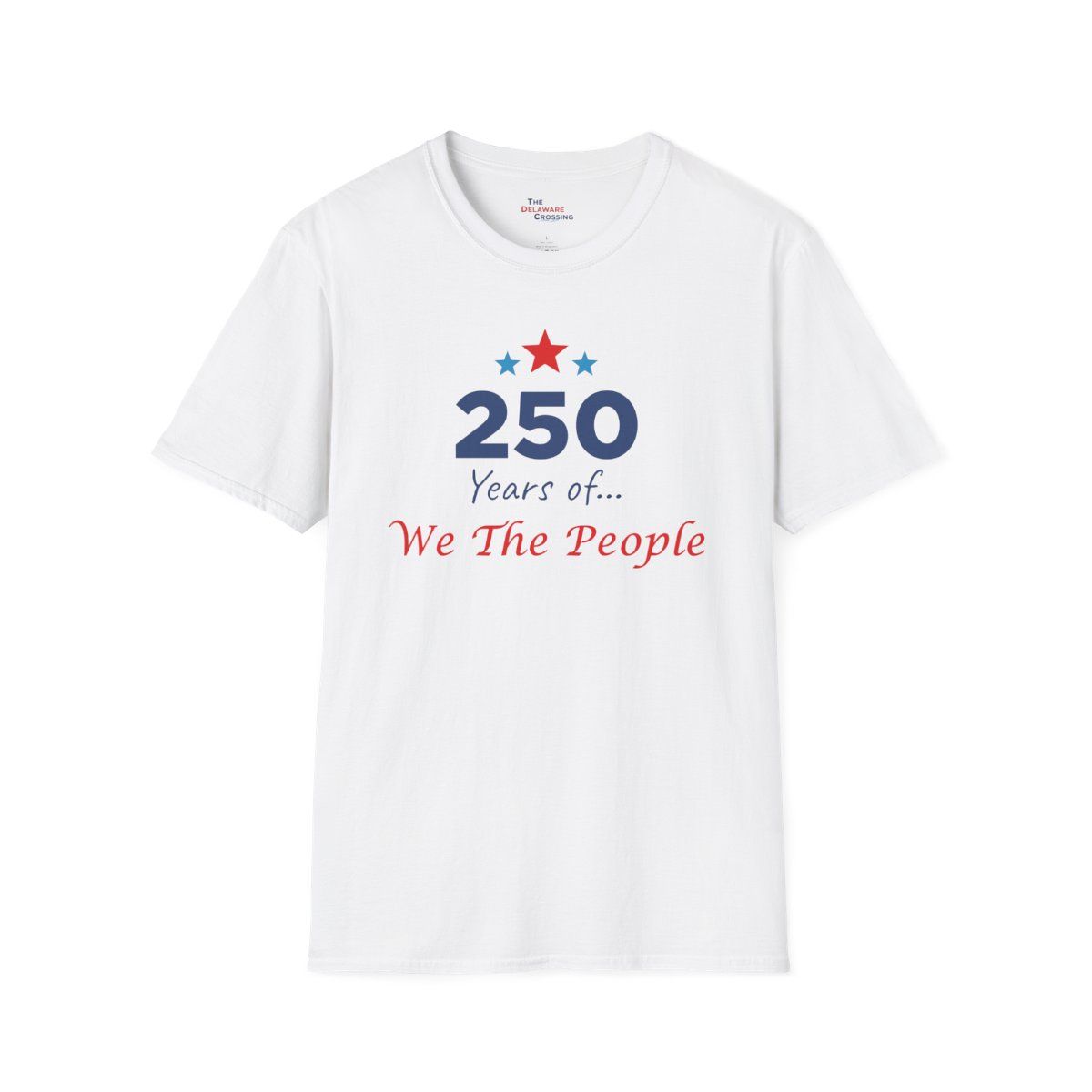 America 250 “WE THE PEOPLE” Commemorative Tee, Sizes: XS, Colors: White
