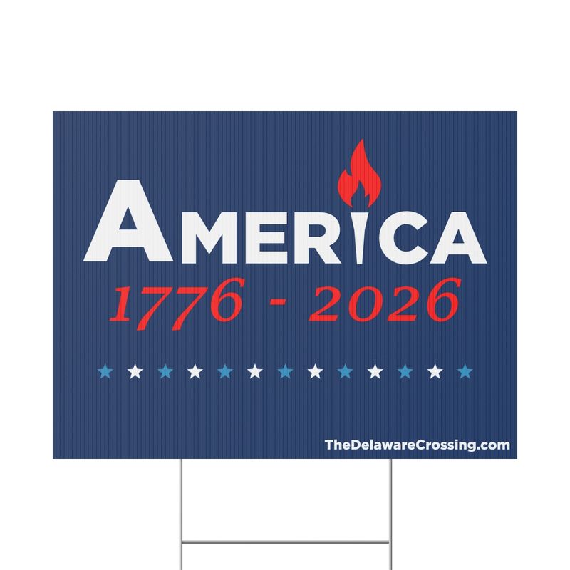 America 1776 - 2026 Yard Sign