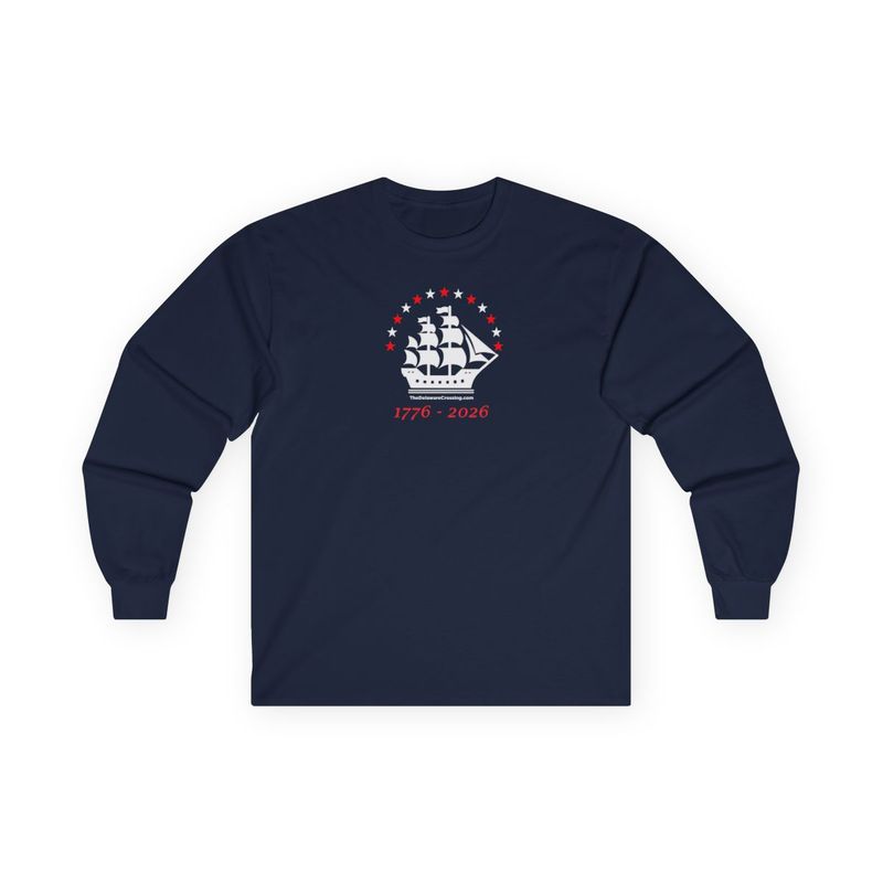 America 250 “1776–2026 Heritage Ship” Long‑Sleeve Tee