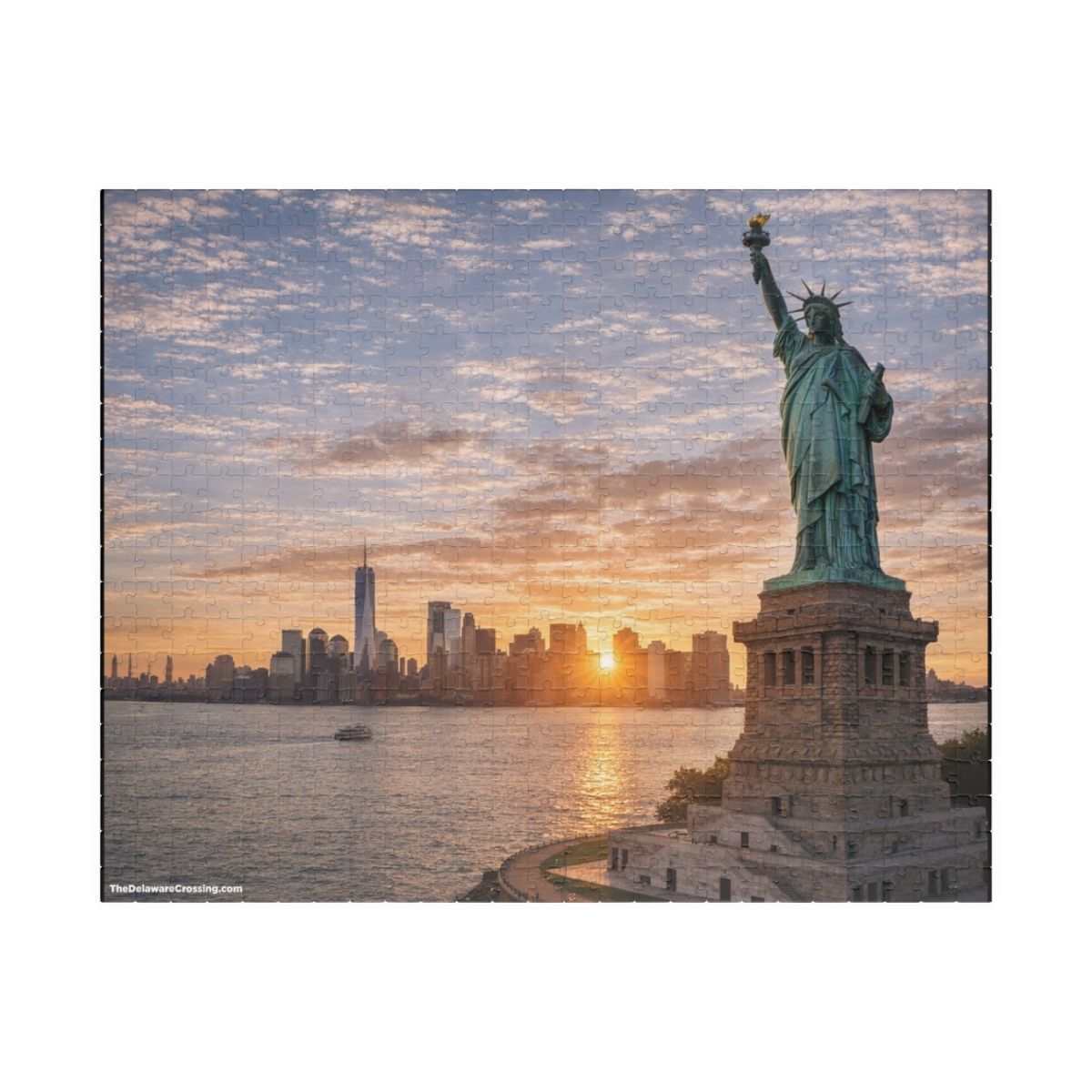Statue of Liberty Puzzle (520, 1014-piece), Sizes: 520 pcs (Horizontal)