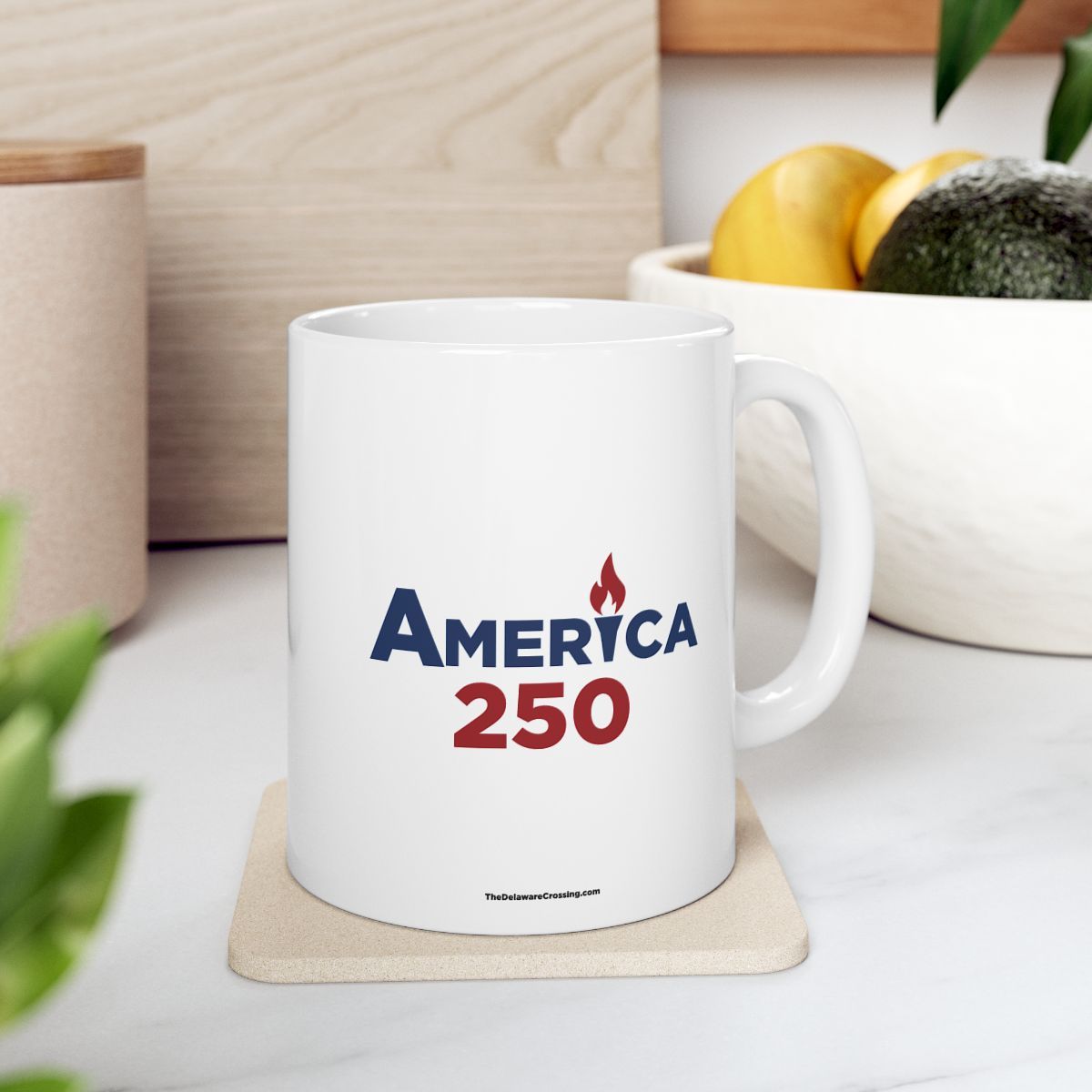"AMERICA 250" Ceramic Mug, Size: 11oz