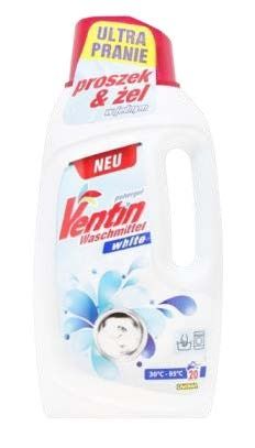 Ventin White – 2in1 Laundry Detergent (Powder + Gel) for white laundry, 20 washes