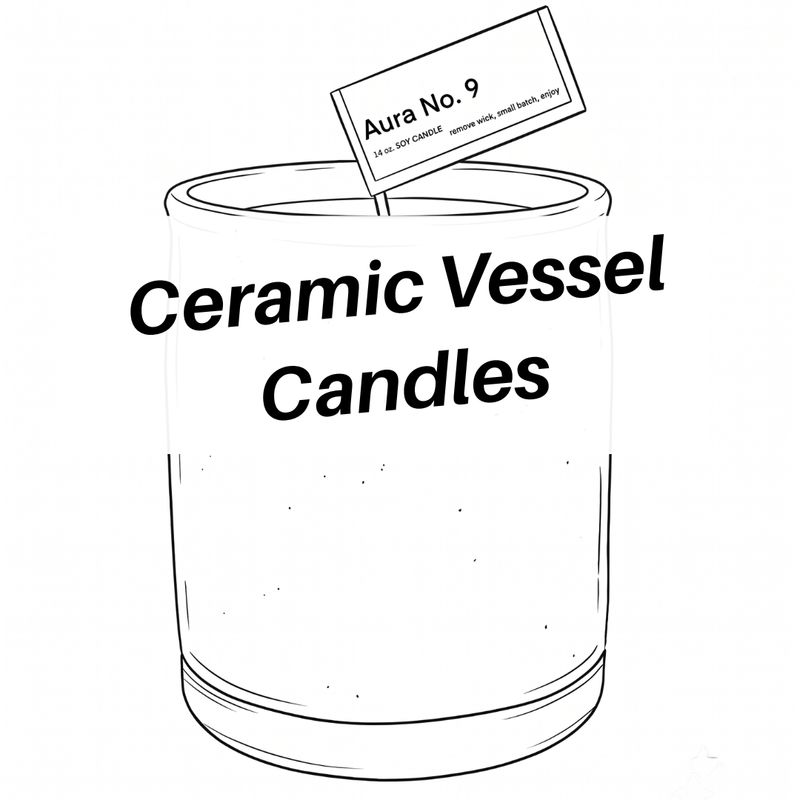 Ceramic Refillable Vessels