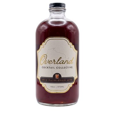 Overland Old Fashioned Mix - 16 Oz Bottle