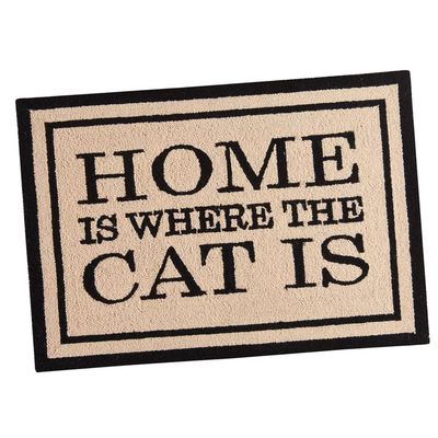 Home Is Where The Cat Is Rug