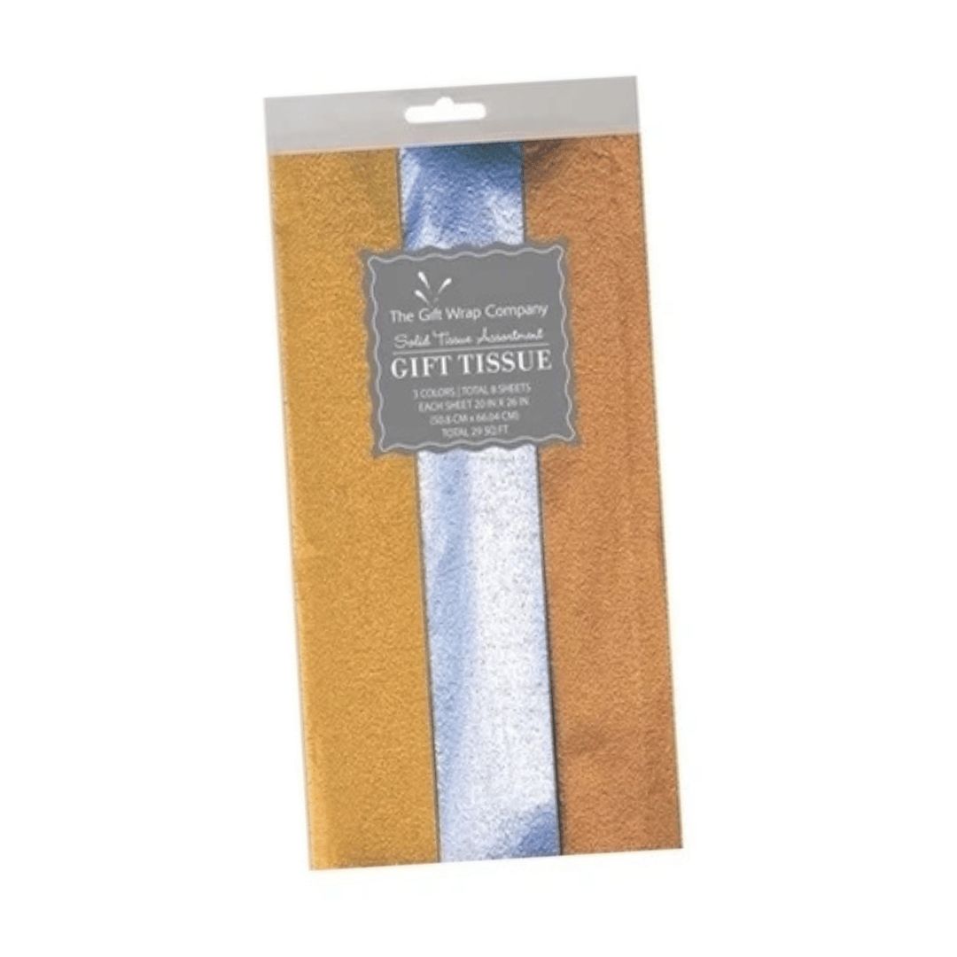 Mixed Metals Tissue Paper