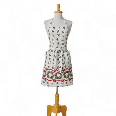 Vintage Holly Apron