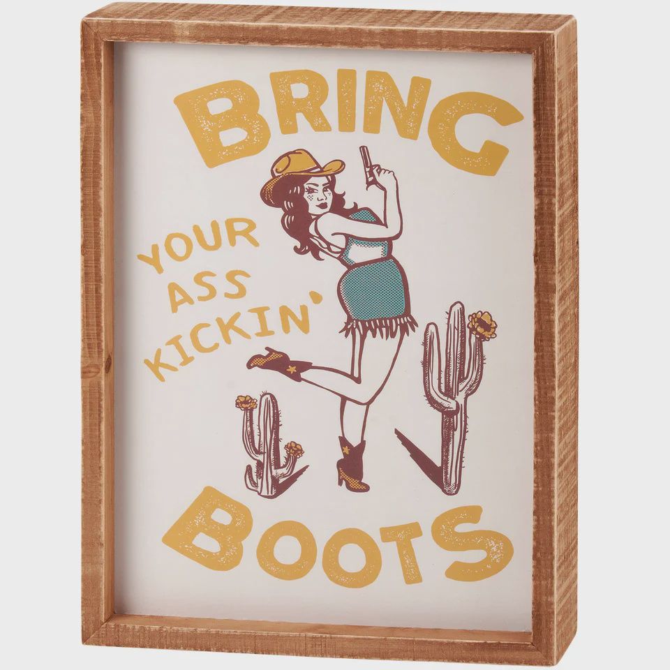 Inset Box Sign - Boots