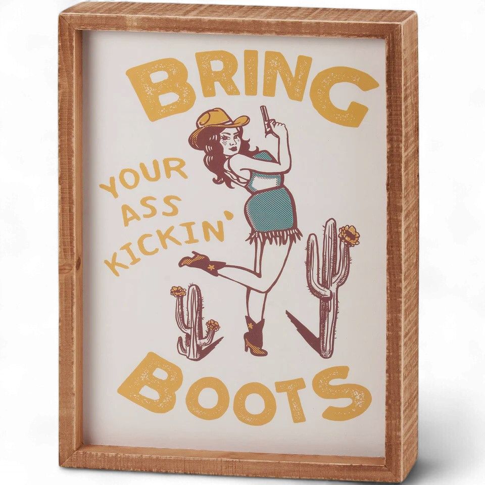Inset Box Sign - Boots