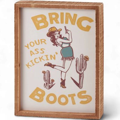 Inset Box Sign - Boots
