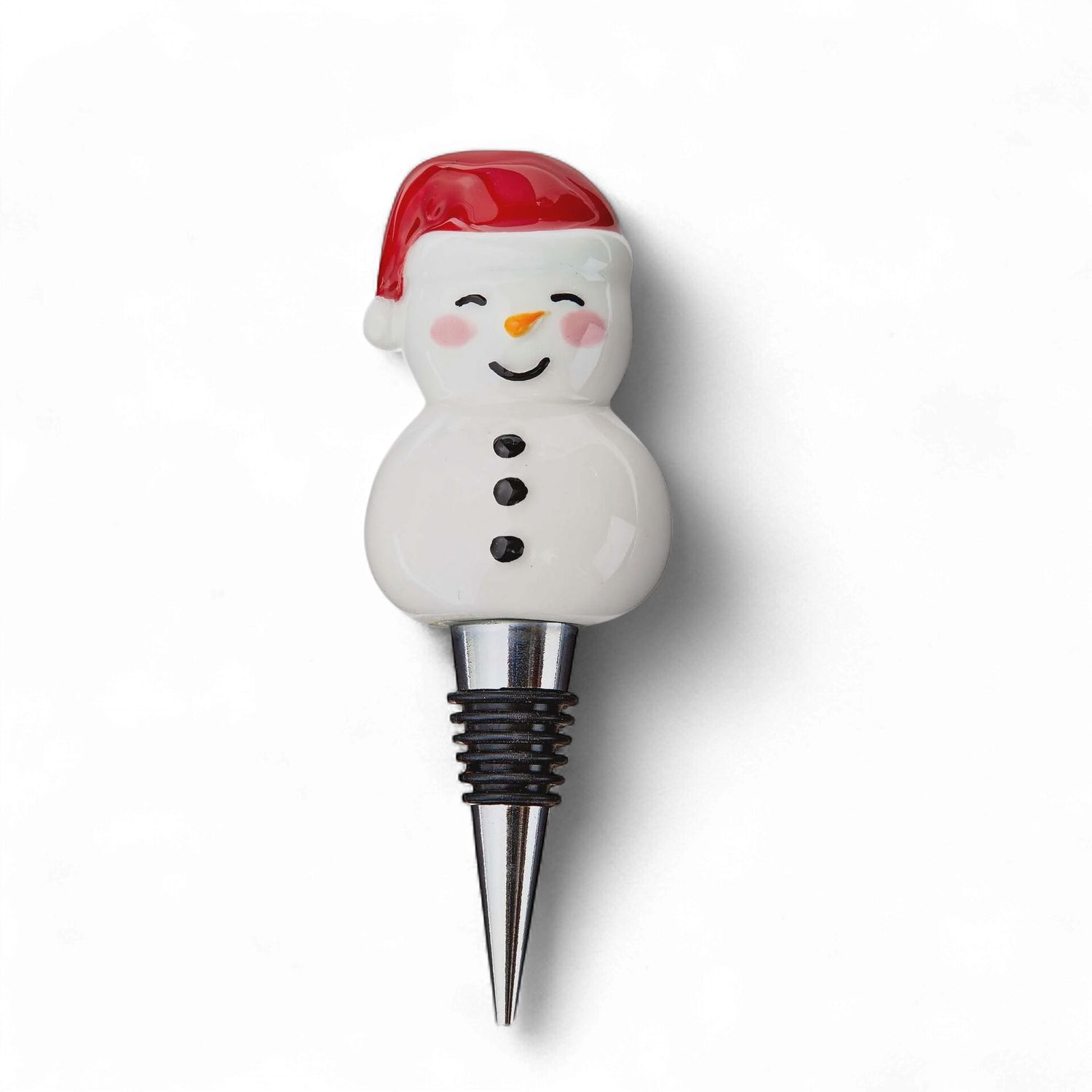 Snowman Bottle Stopper