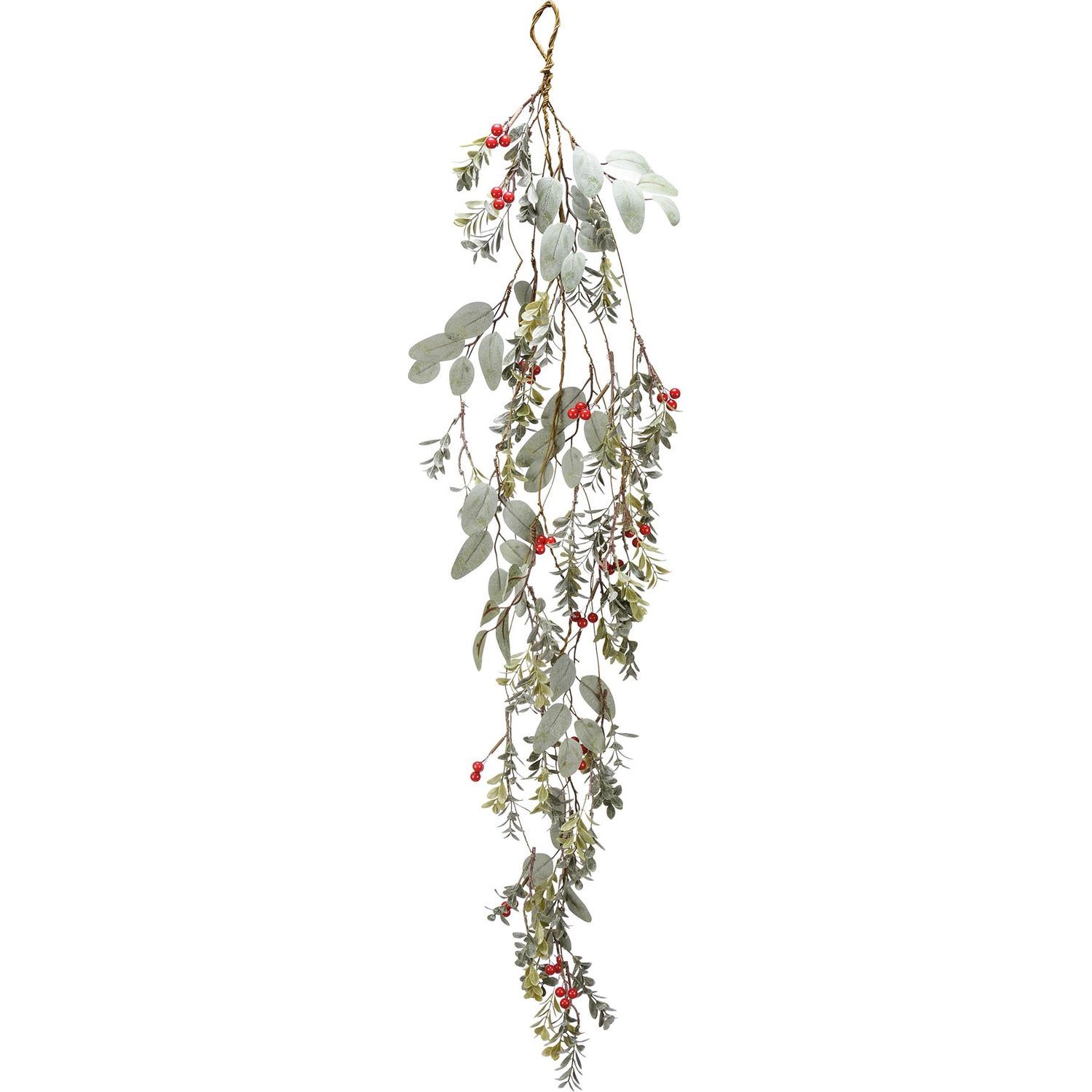 Eucalyptus &amp; Berries Garland, 47" Long